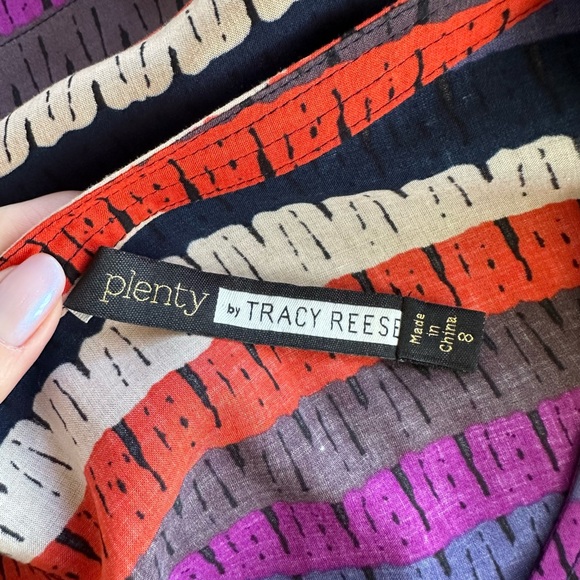 Anthropology Stripped Midi Dress Size 8 - Picture 15 of 15